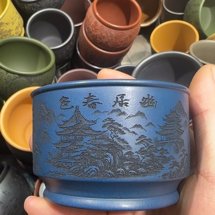 茶杯紫砂全手工制作工艺