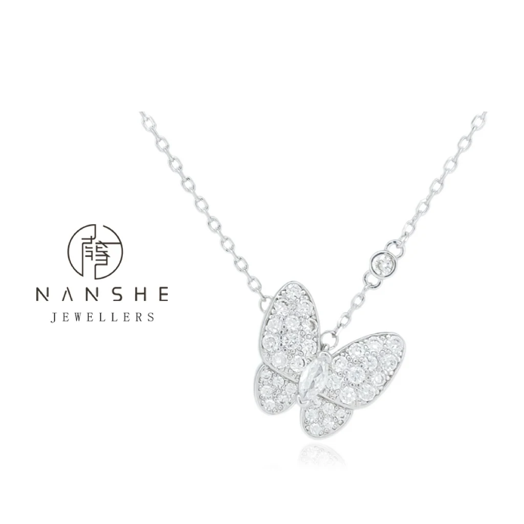 NANSHE/南奢 两色蝴蝶项链气质时尚百搭