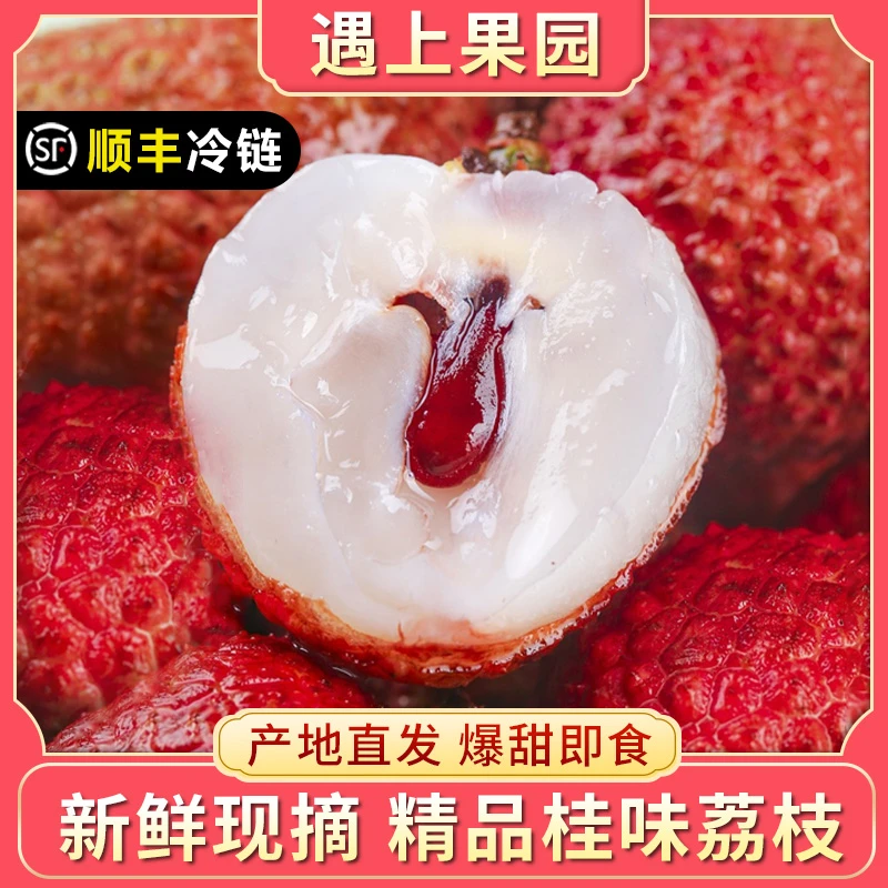 遇上果园【A级果】桂味荔枝老树清甜多汁产地直发应季新鲜水果