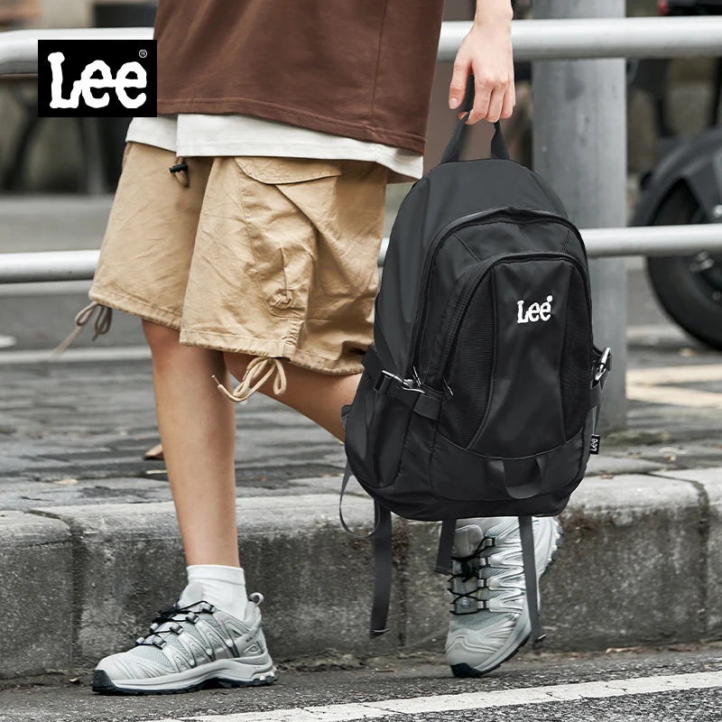 Lee【登山包】轻便双肩包女学生小型休闲男旅游包户外小号健身新款