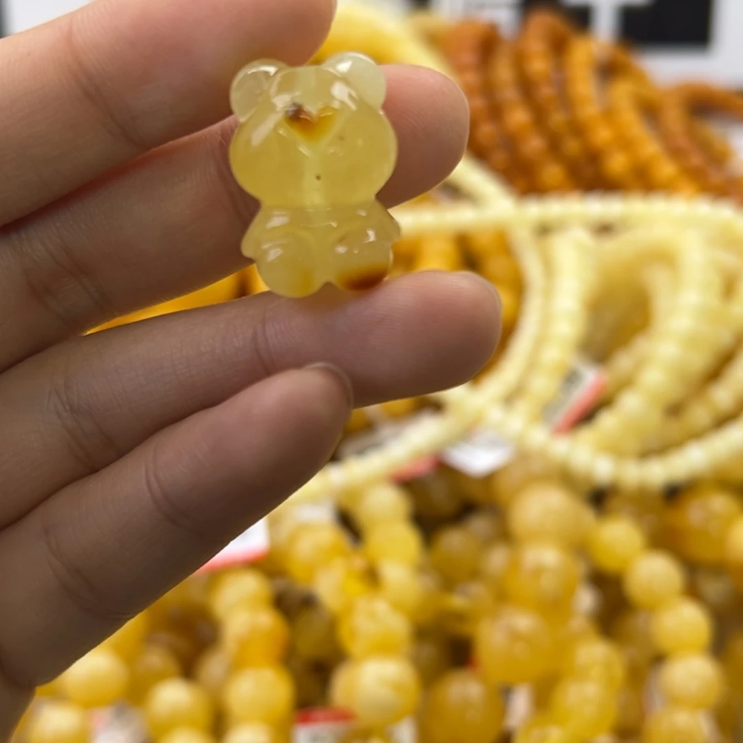 琥珀未镶嵌珠宝奇石