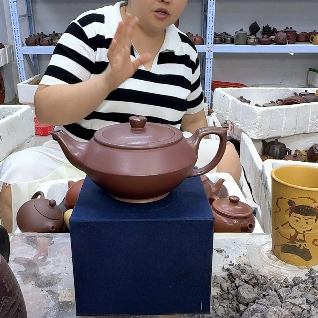 茶壶紫砂宜兴紫砂壶瑕疵处理
