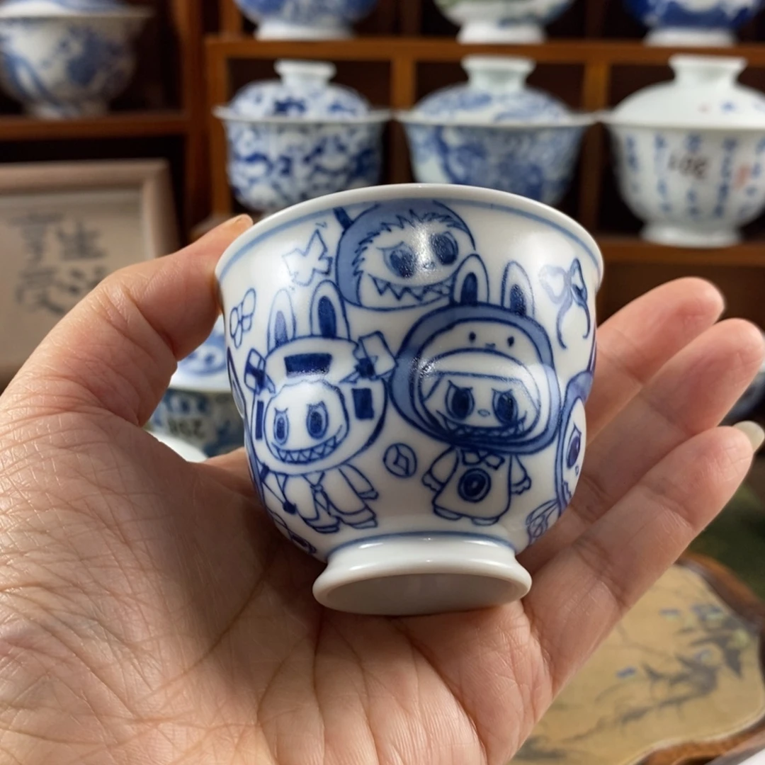 瓷片景德镇陶瓷手绘茶器256