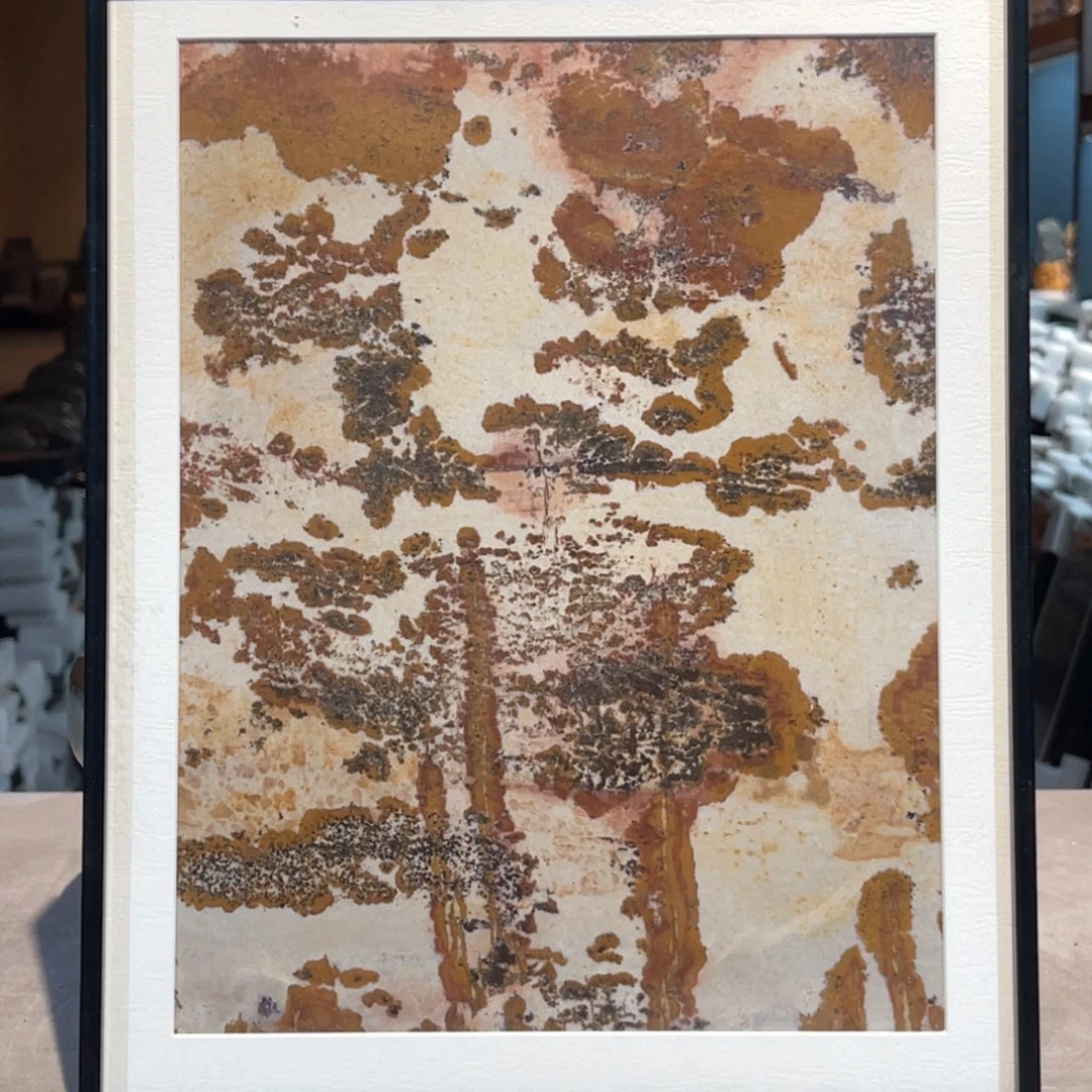 彩石三峡清江画面石