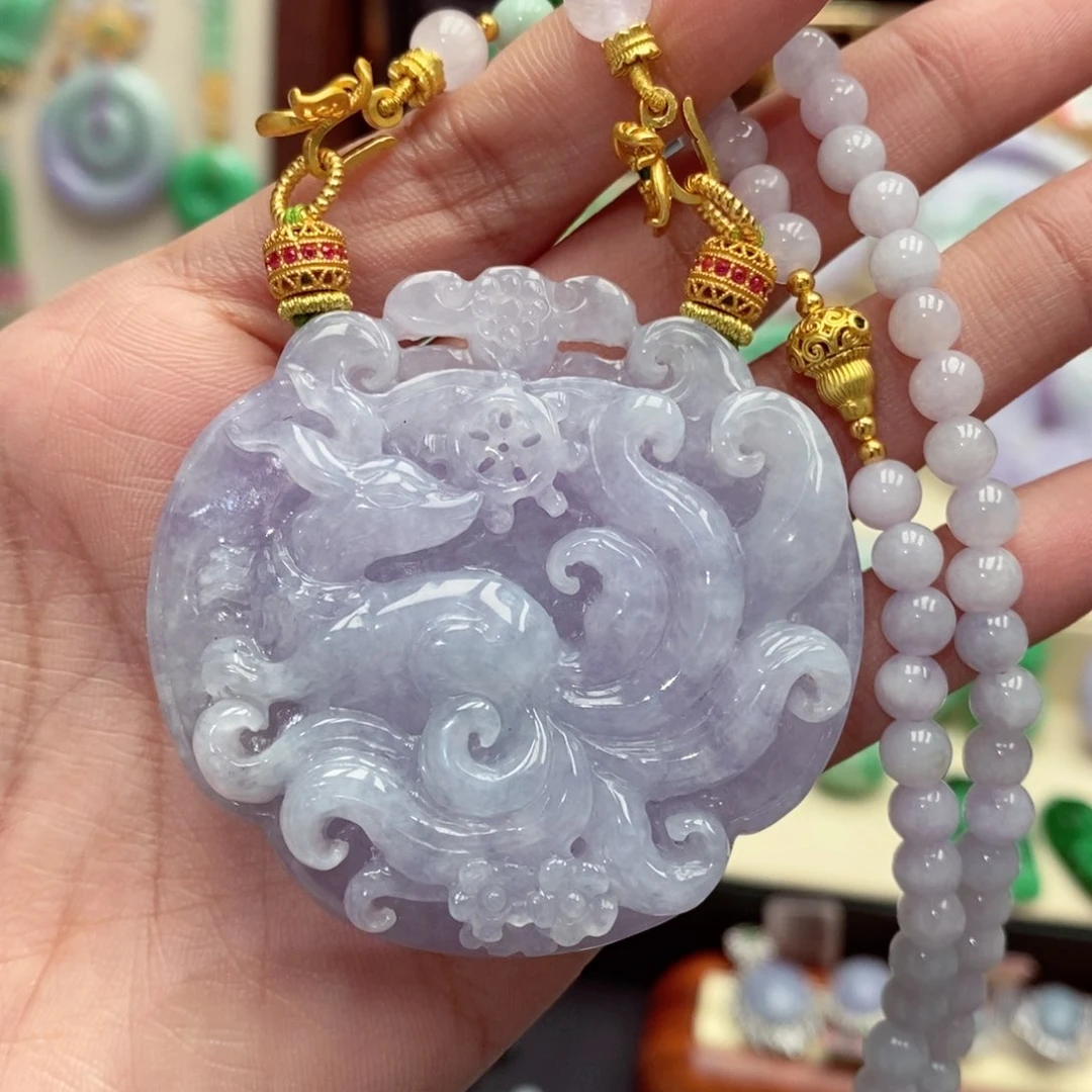 颈饰未镶嵌翡翠翡翠吊坠