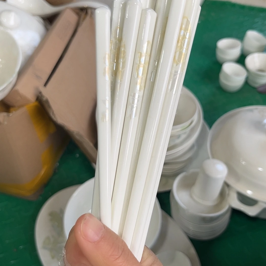 瓷片筷子十双百搭