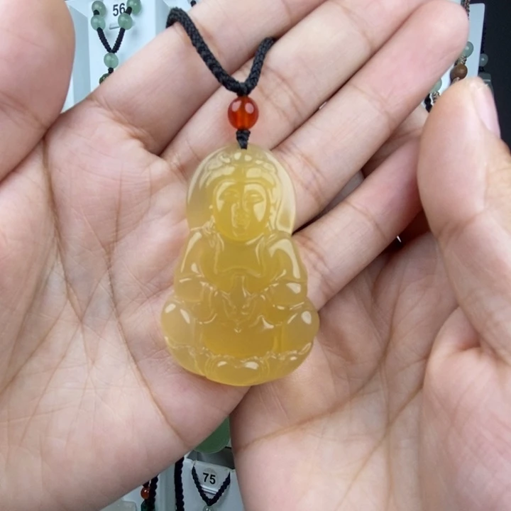 喵***~玛瑙/玉髓未镶嵌颈饰