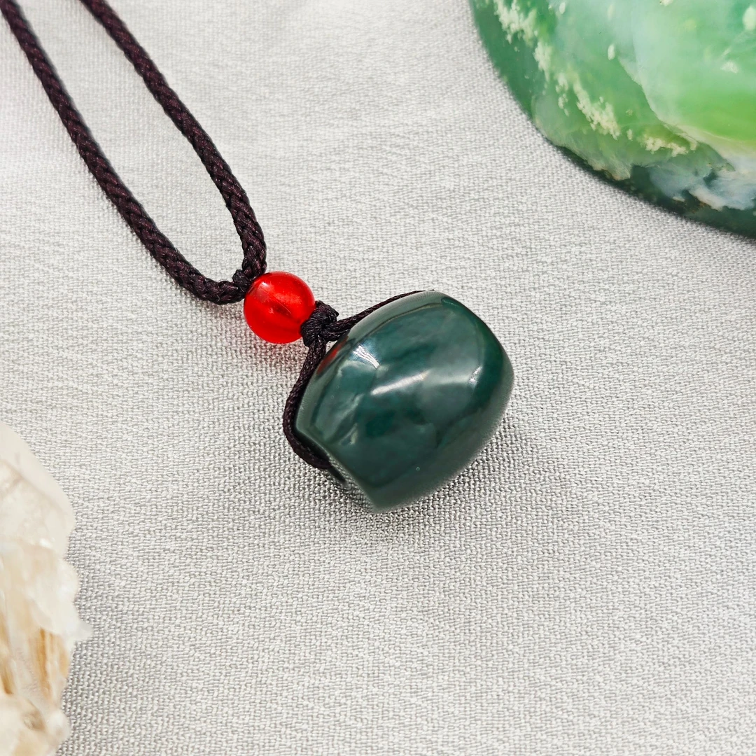 618特惠和田黑青玉路路通吊坠/NYXF-HTYDZ-59（多样性发货）