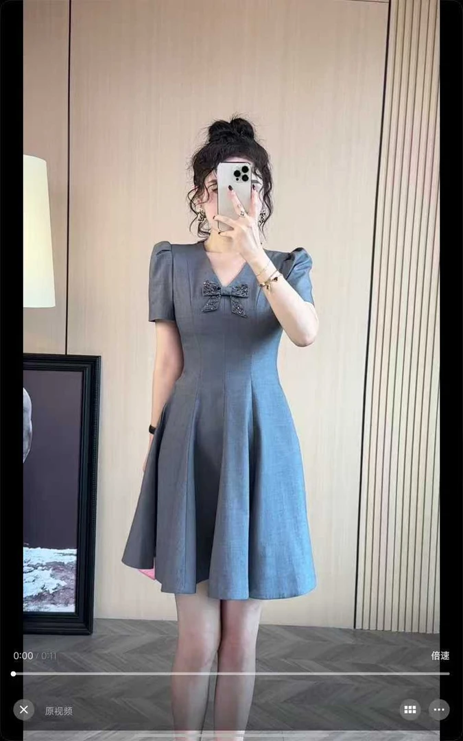 【珍珍粉丝专享】3005深圳南油高端女装2025夏季新品连衣裙