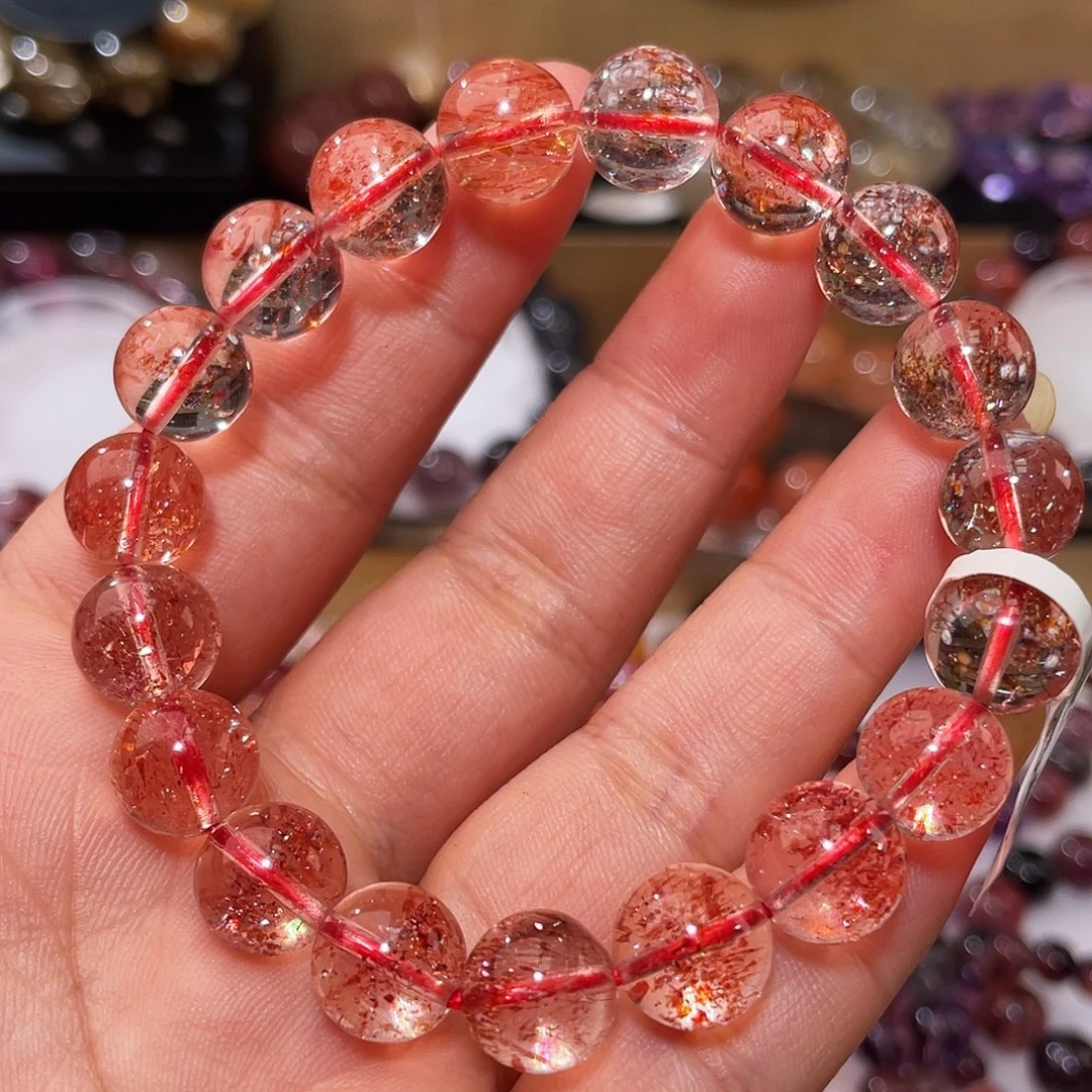 未镶嵌手链水晶金草莓10