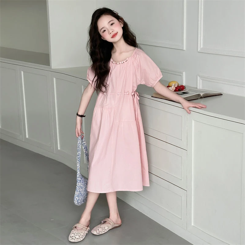 【现货】连衣裙公主夏季女童裙子洋气中大童2025新款薄款CSC2308