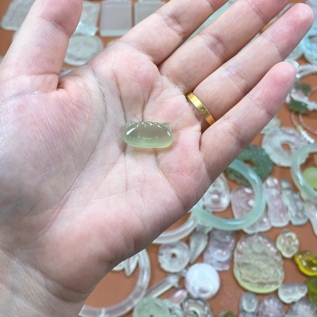 蛇纹石玉未镶嵌多样性随机发一