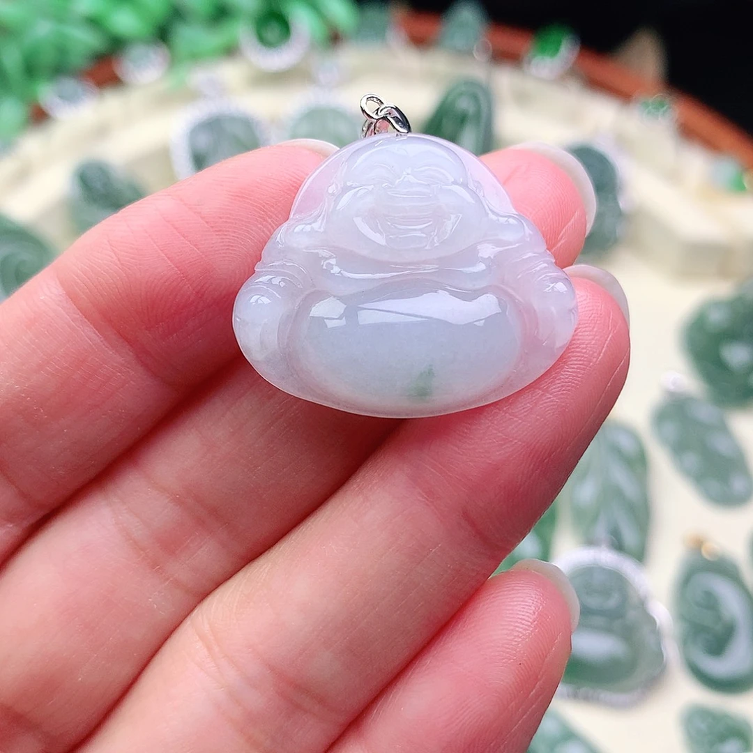 颈饰未镶嵌翡翠吊坠