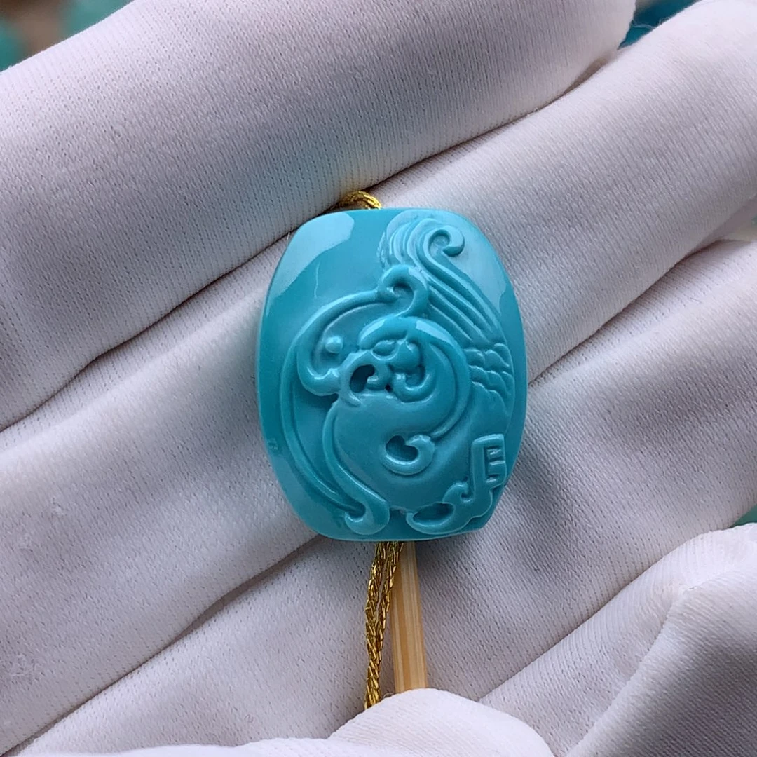 绿松石未镶嵌珠宝奇石