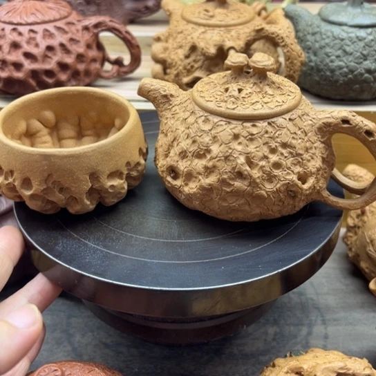 紫砂茶壶全手工制作