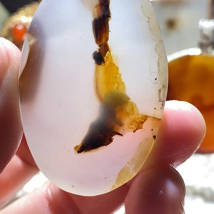 玛瑙/玉髓未镶嵌颈饰
