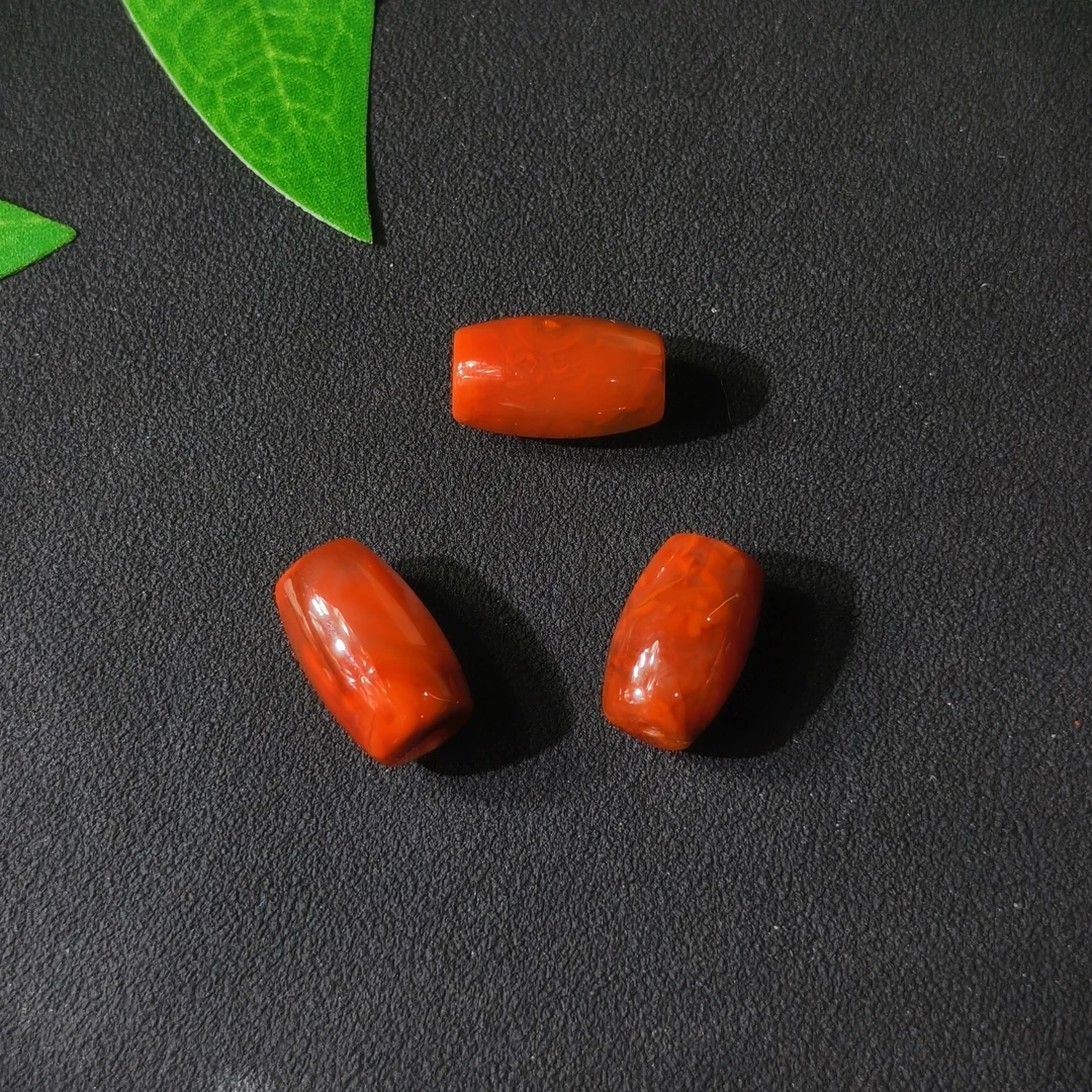 约11*8mm瓦西料火焰纹桶珠单珠 多样性发一