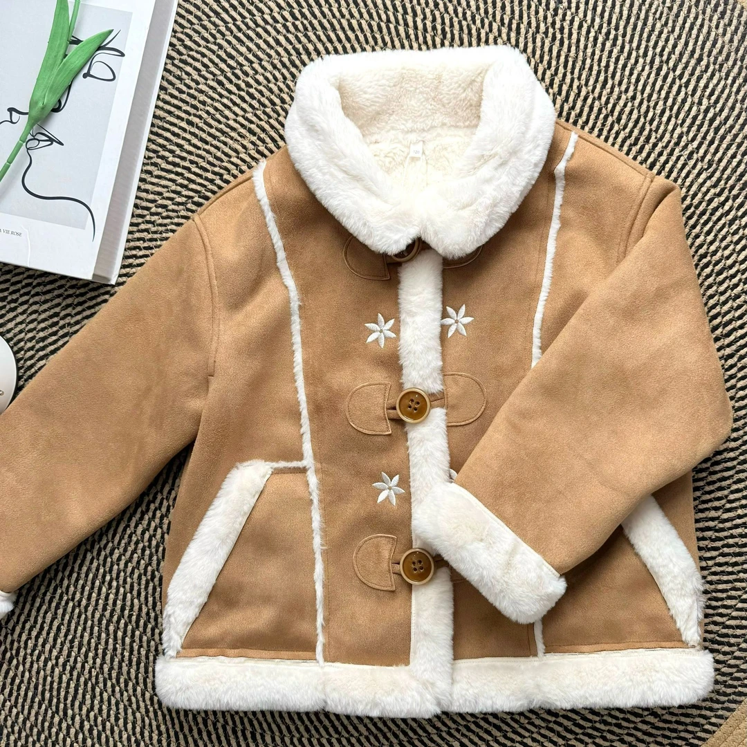 【IEF亲子装】2025秋冬新款洋气亲子装休闲加厚外套