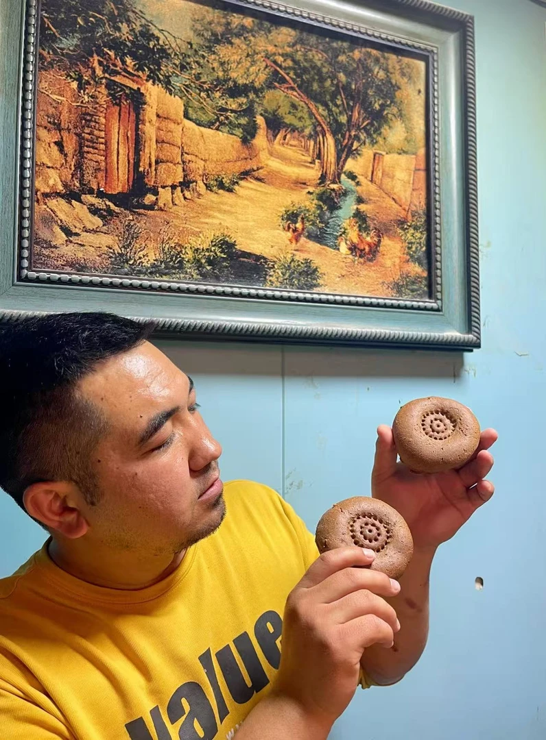 新疆黑麦粉烤馕全国包邮