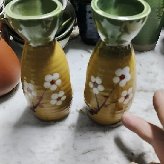 瓷片五厂，七厂各种摆件，瓷片，均有瑕疵！