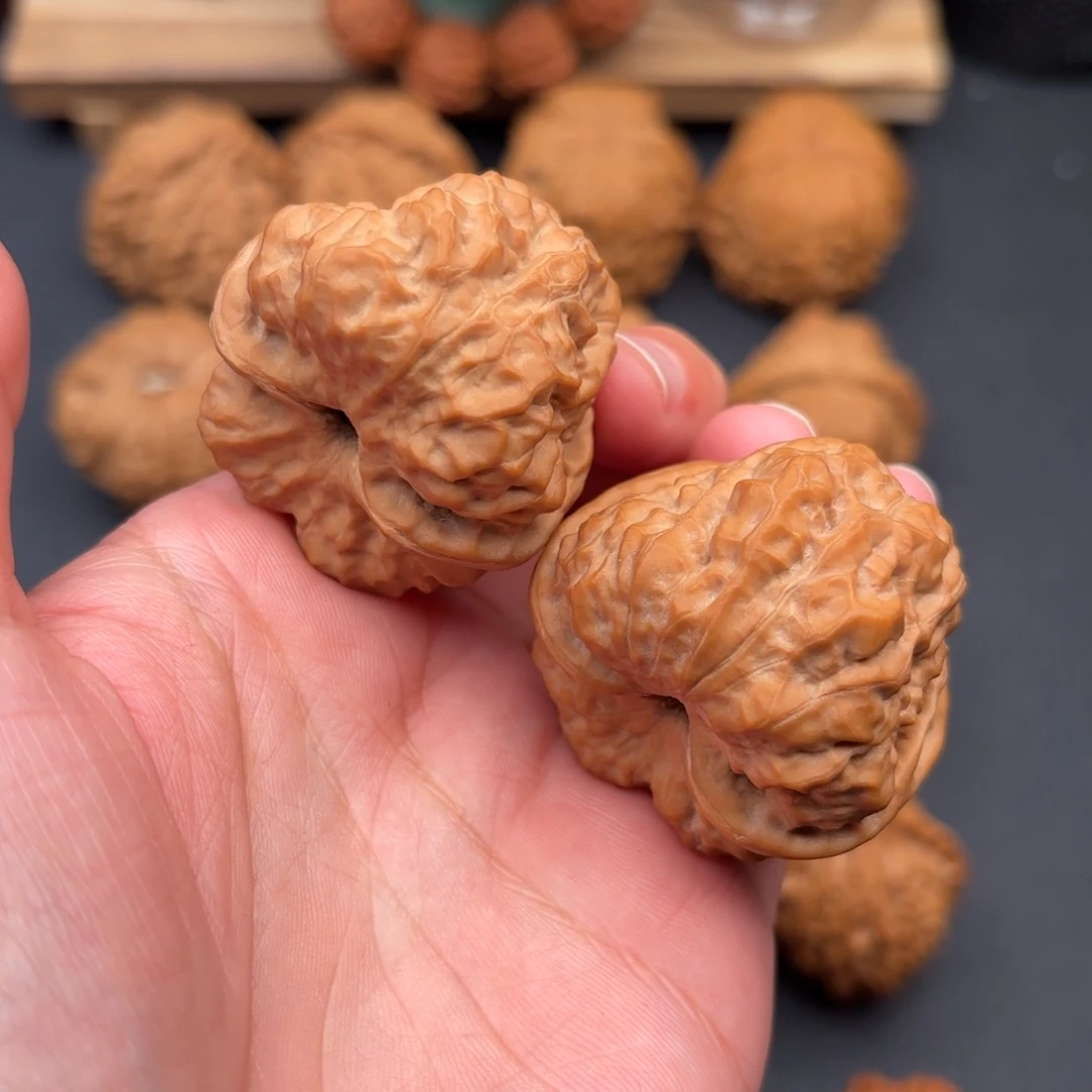 文玩核桃把件@****部蛙边40