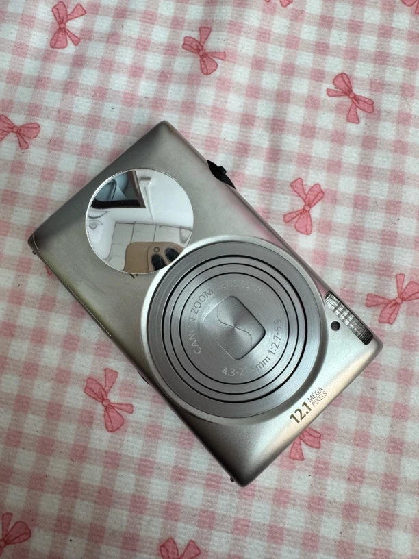 95新 Canon/佳能 ixus220 热门带实况冷白皮氛围感1210w像素