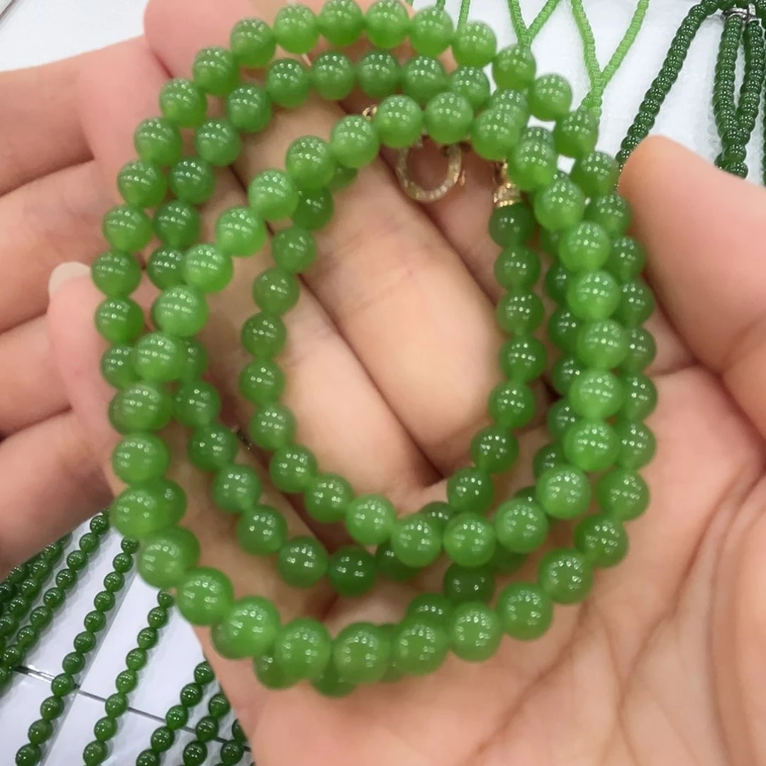 和田玉（碧玉）未镶嵌颈饰