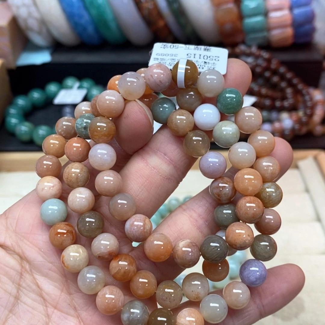 硅化珊瑚（珊瑚玉）手链未镶嵌028