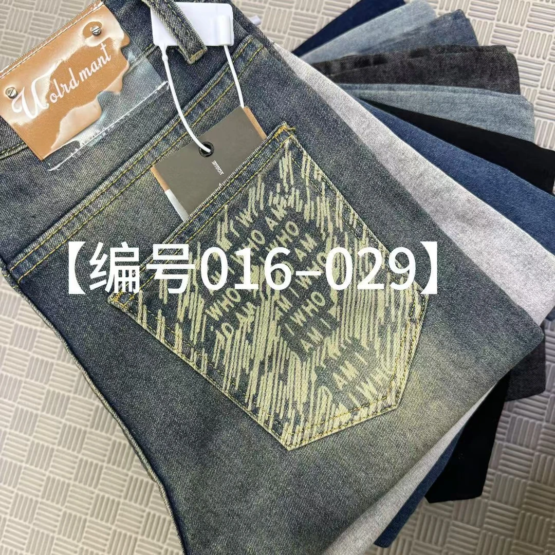 【016~029】2025新款男士牛仔裤