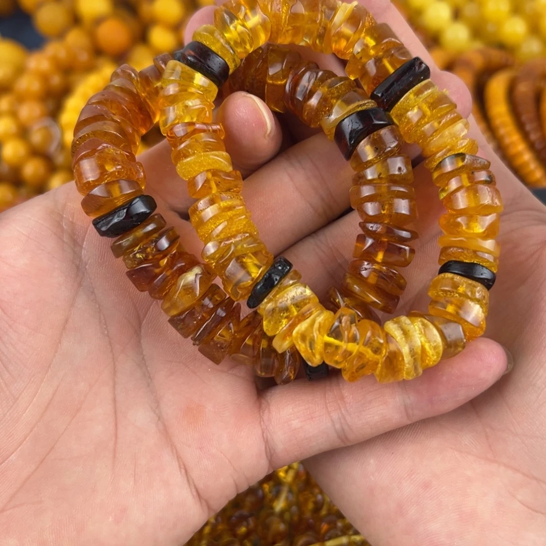 琥珀未镶嵌珠宝奇石