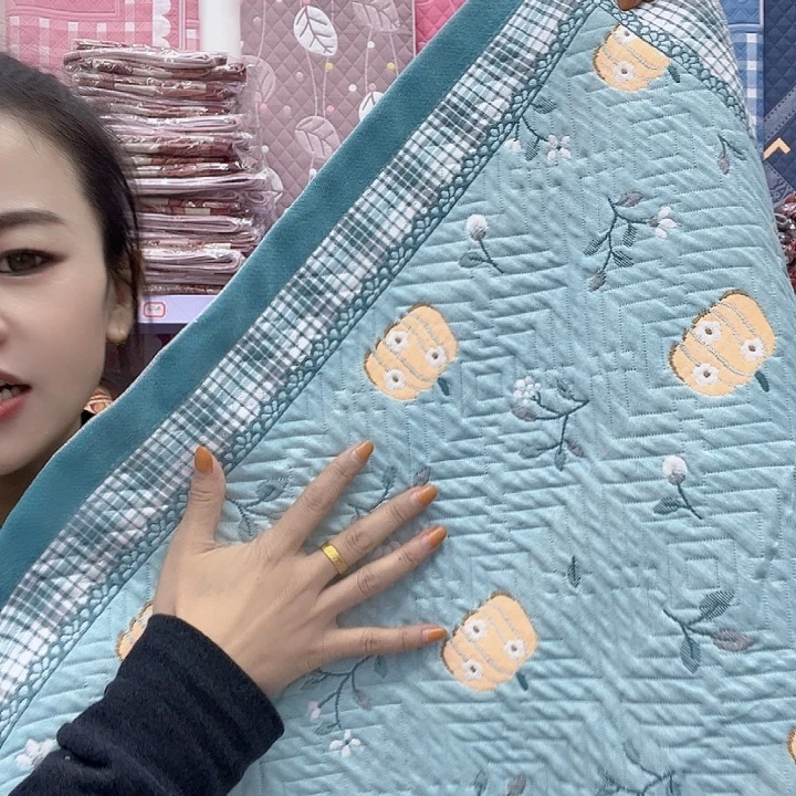 棉绿色小南瓜纯棉