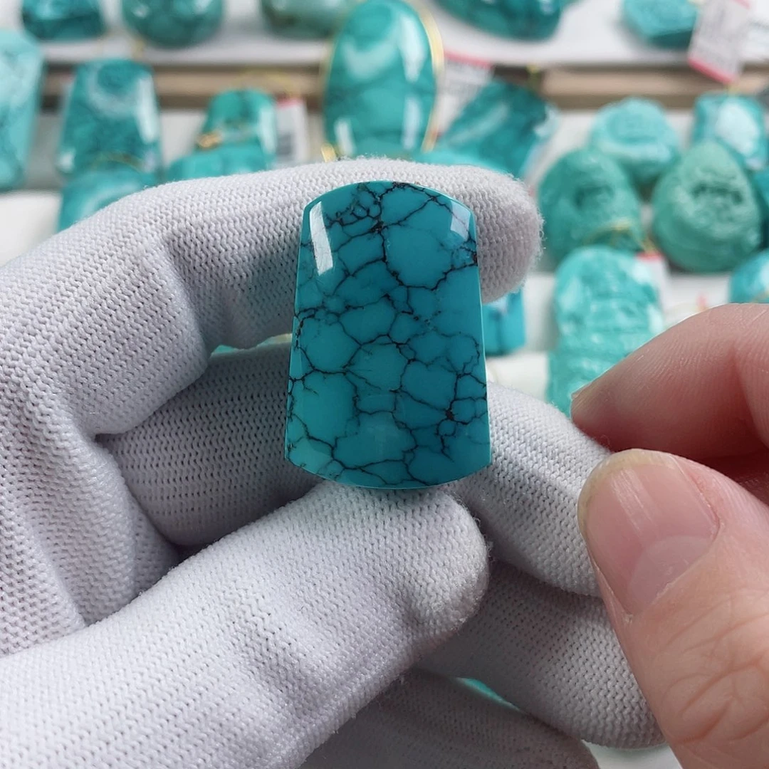 绿松石车挂未镶嵌