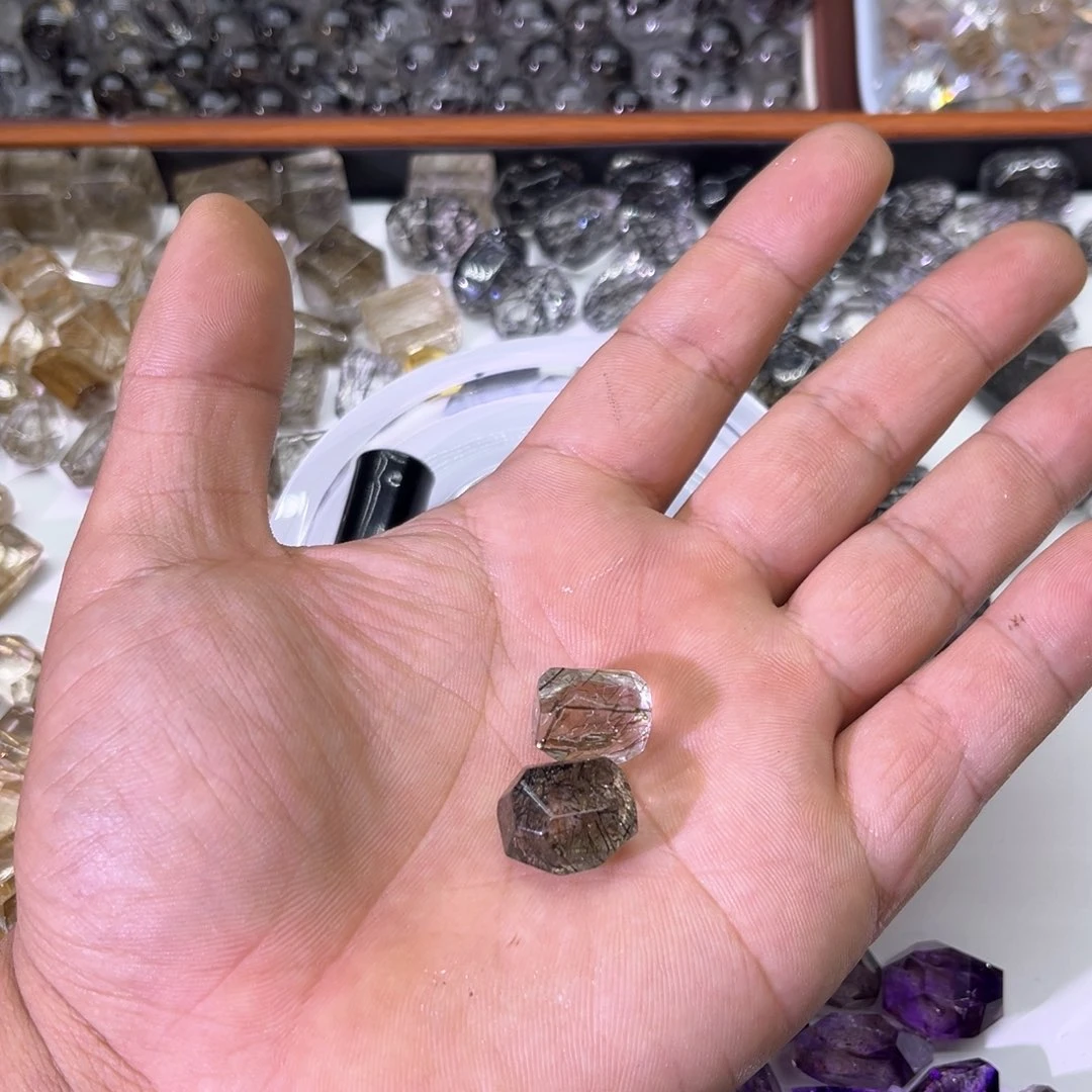 未镶嵌珠宝半成品水晶伊***ん4号