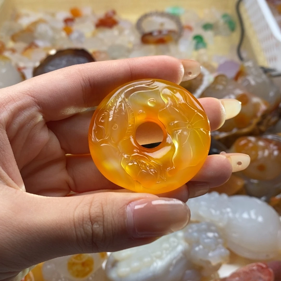 玛瑙/玉髓未镶嵌颈饰