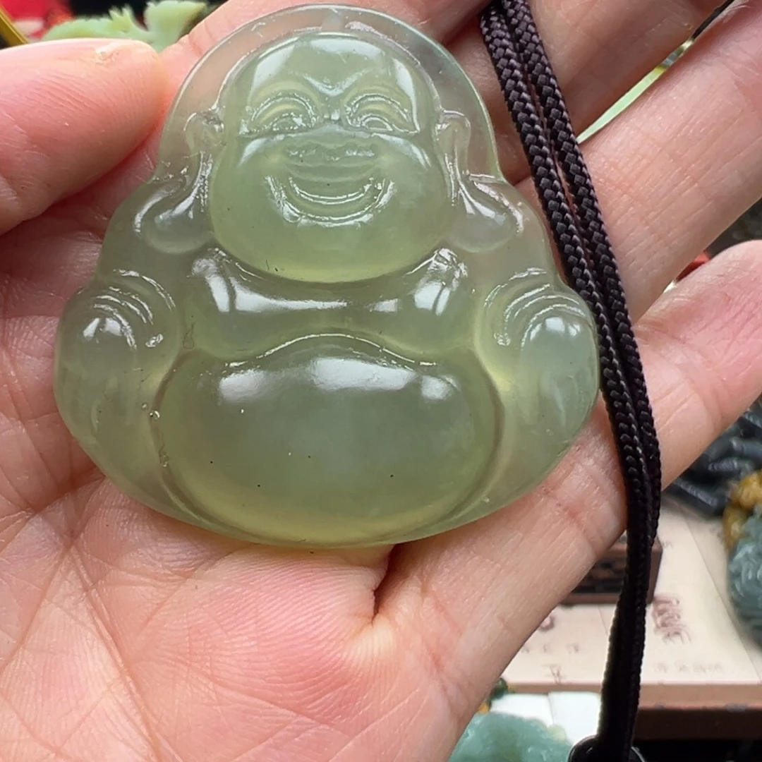 岫玉未镶嵌挂件挂件