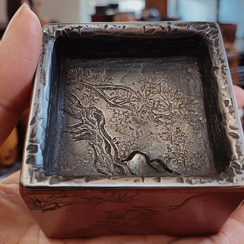 【闪购商品】薛*鱼寿山石建水