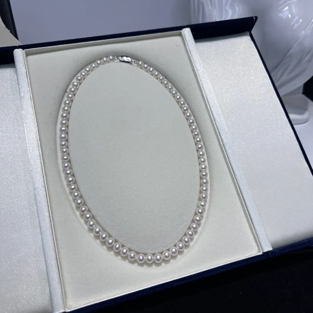 小霞珠宝-2025.新品6-7mm淡水无核珍珠项链