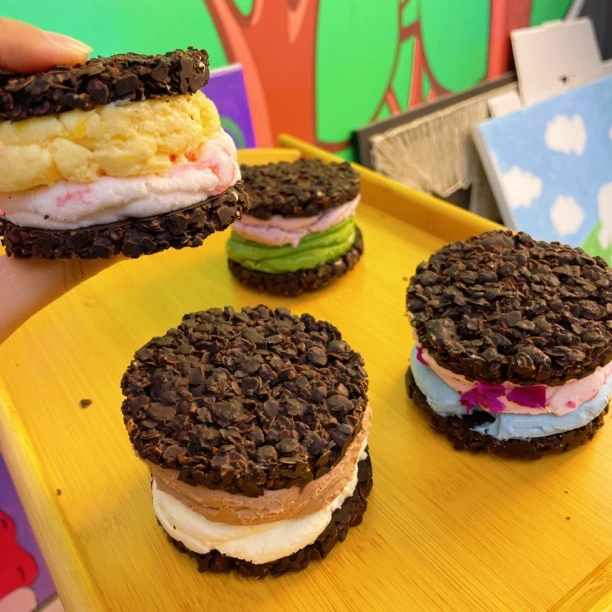 【混搭】85%巧克力脆墩墩4个