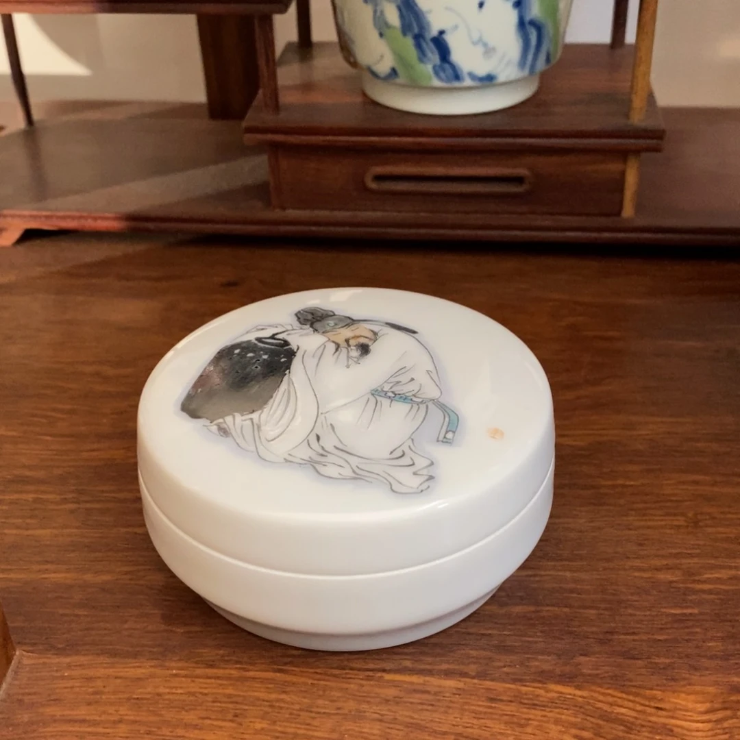 茶**心宋墨文人雅器粉彩