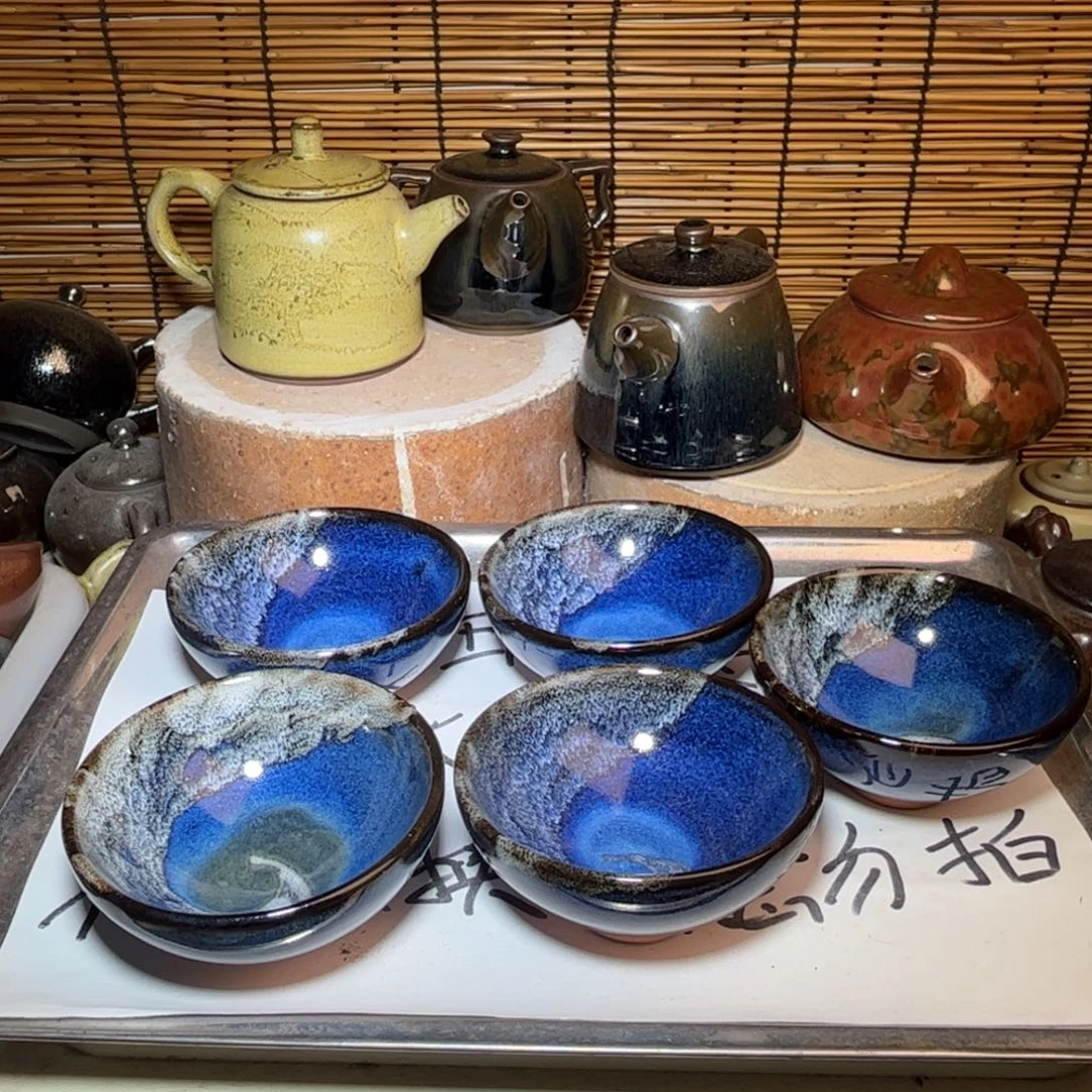 茶盏建窑建盏 微瑕作品