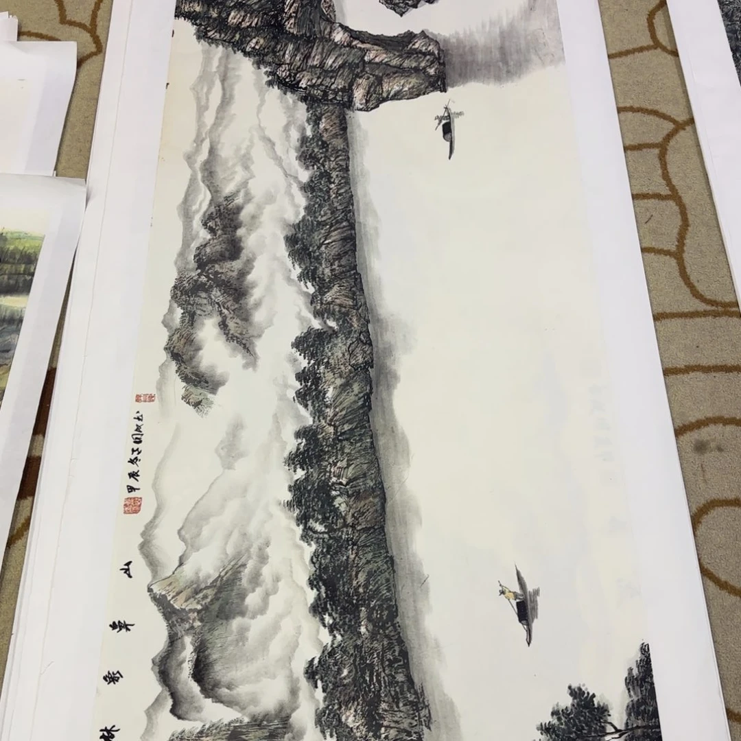 国画欧*韩同池小六李欣主播
