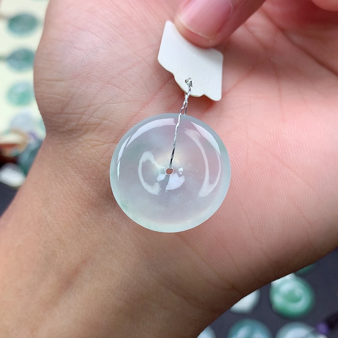 颈饰未镶嵌翡翠尺寸23.4-5.5