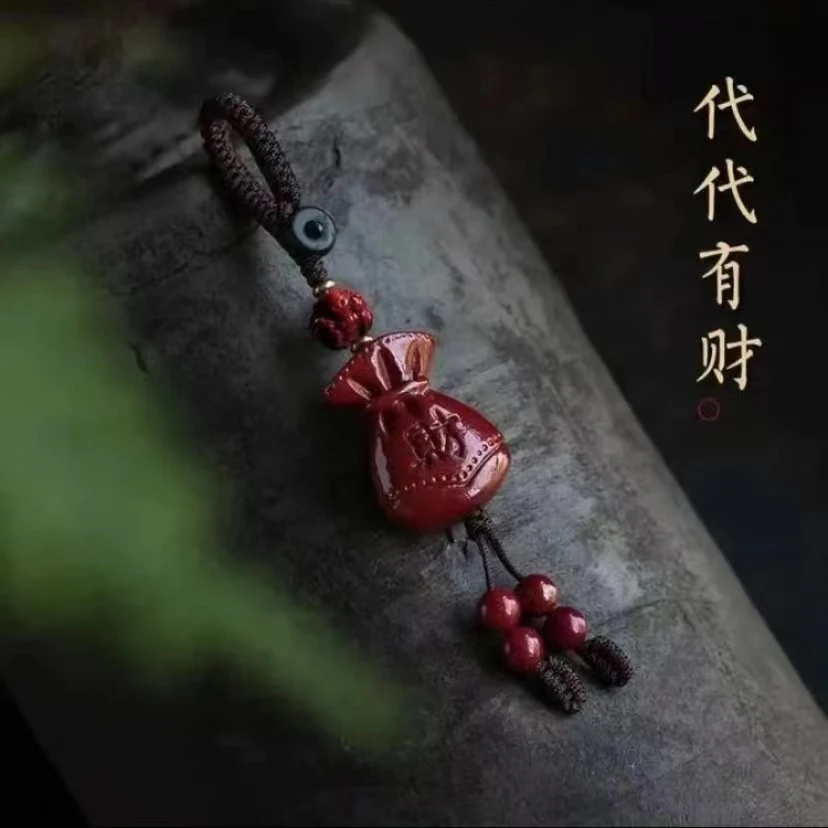 【先生推荐】2025蛇年新款十二生肖红福袋汽车钥匙扣挂件福袋挂件