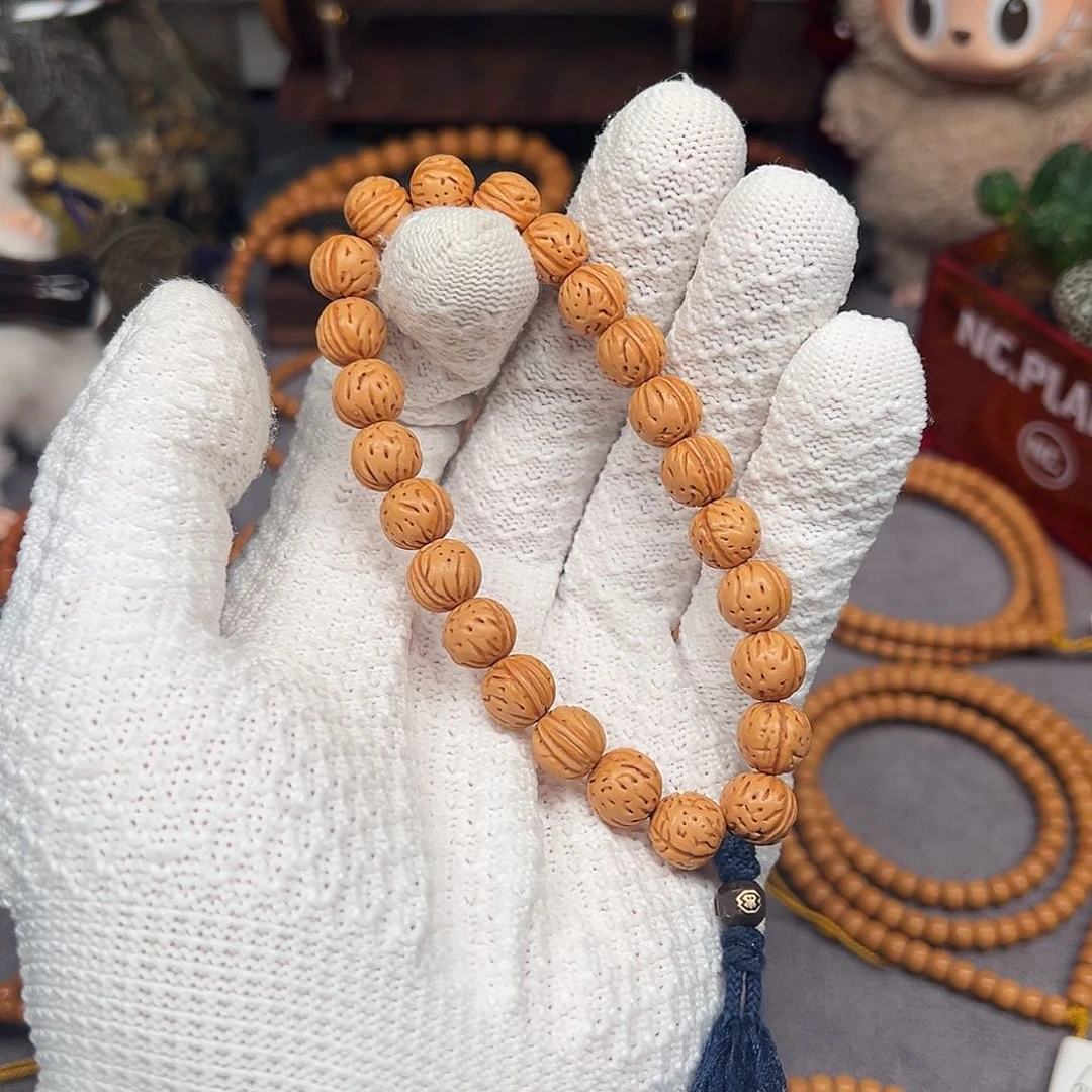 农***贰橄榄核手串桃核手持