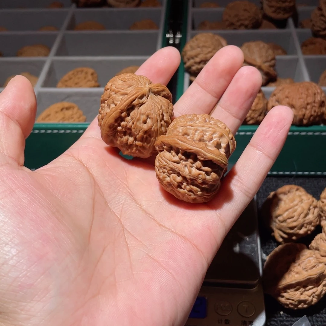 桃核把件M40全品闷白