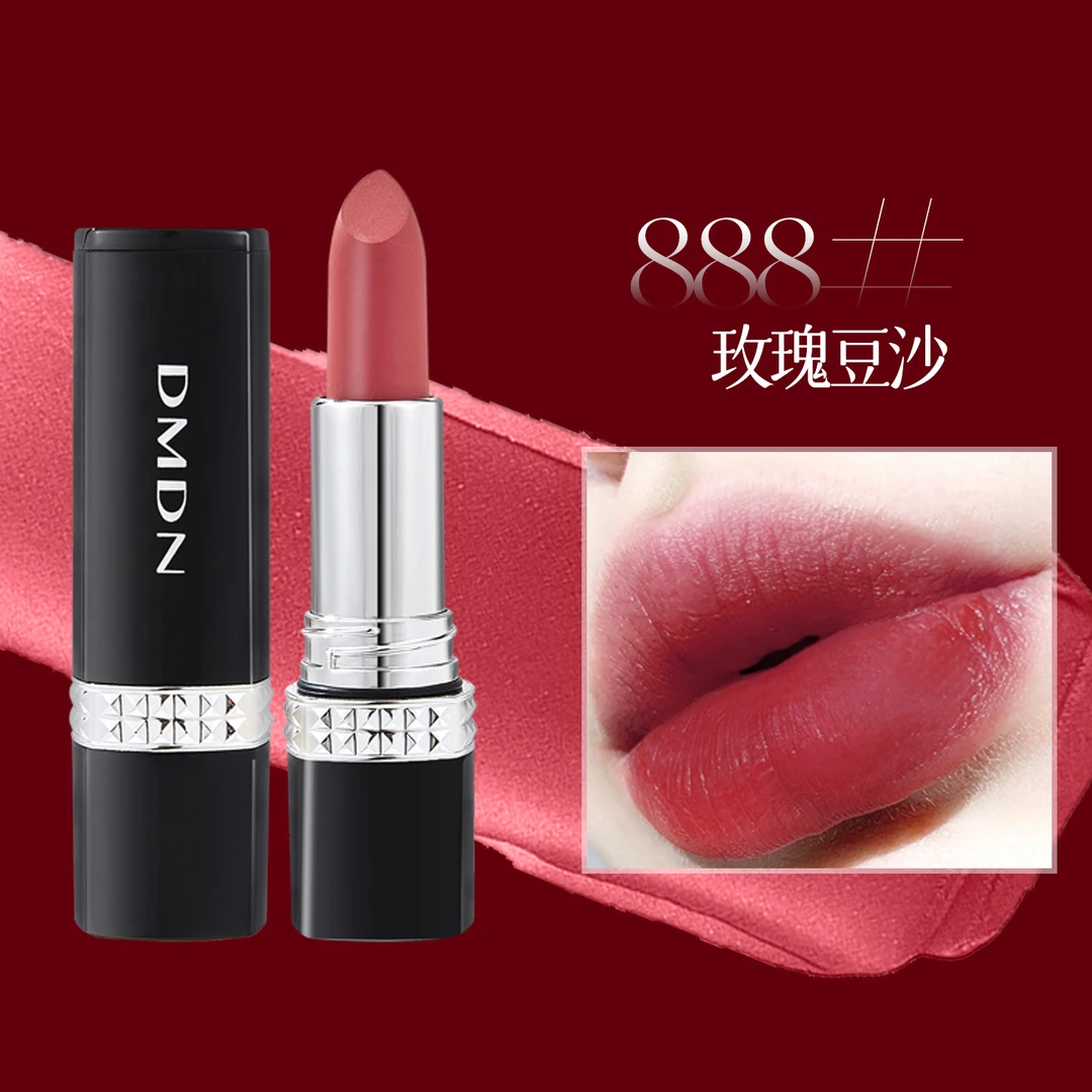 【年终大促】低饱和复古显白姨妈色裸色奶茶色女士口红不沾杯不掉色