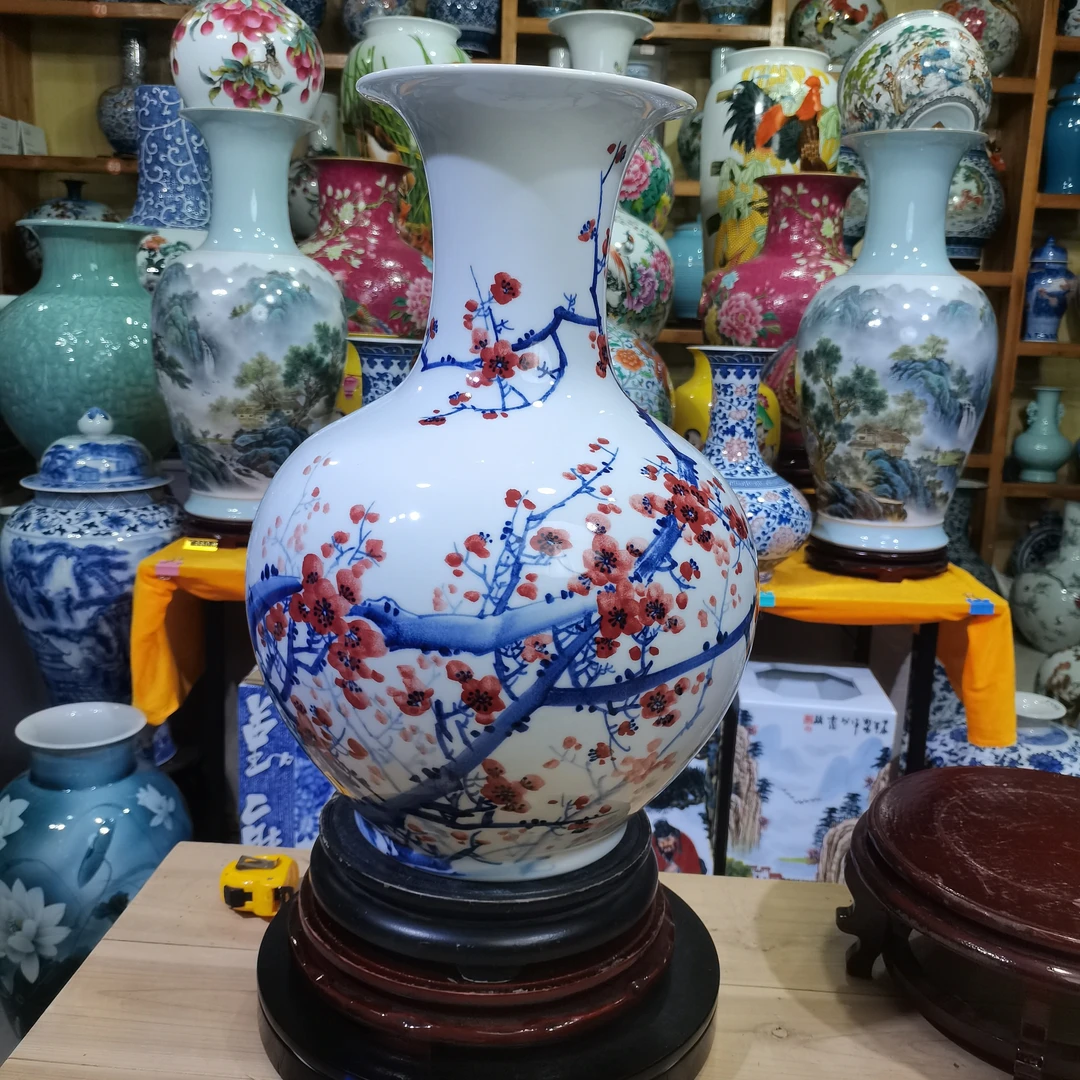 梅开五福赏瓶适合插花装饰