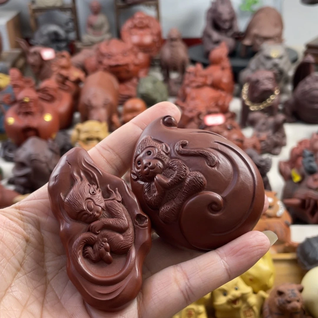 【闪购商品】紫砂茶宠熏*空紫砂茶宠