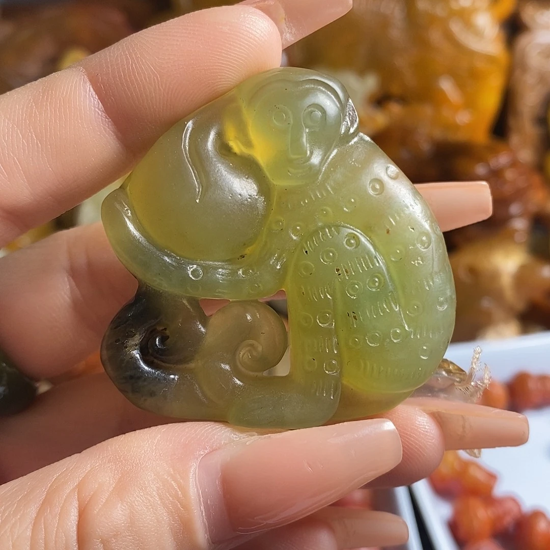 岫岩老玉（透闪石质玉）未镶嵌挂件