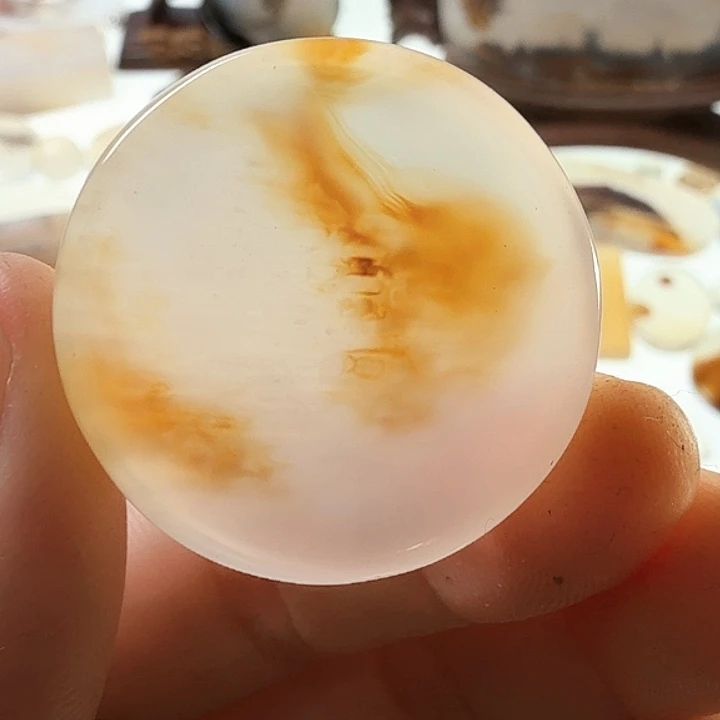 未镶嵌玛瑙/玉髓珠宝半成品